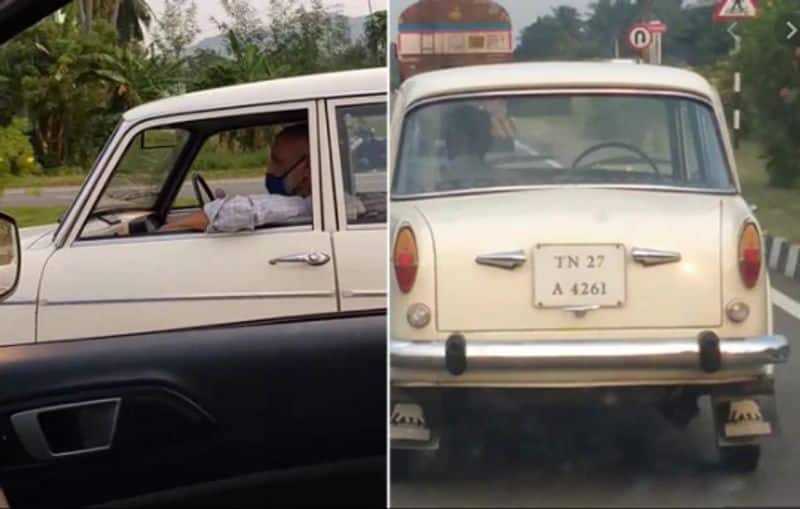 Driverless Premier Padmini Car In Tamil Nadu Viral Video