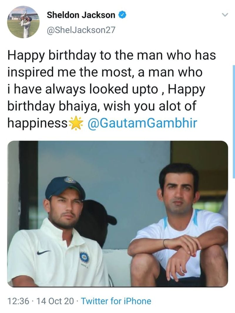 If Cricket had not been kind to me, I Would have been selling Panipuri on the roads, Says Sheldon Jackson
