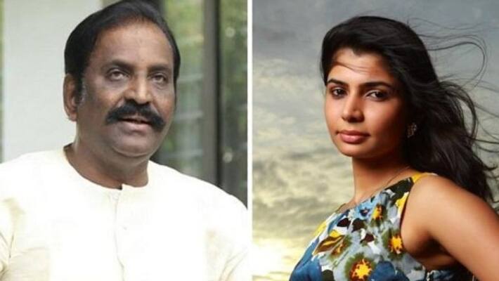chinmayi sexual allegations against author vairamuthu arj chinmayi sexual allegations against author vairamuthu arj