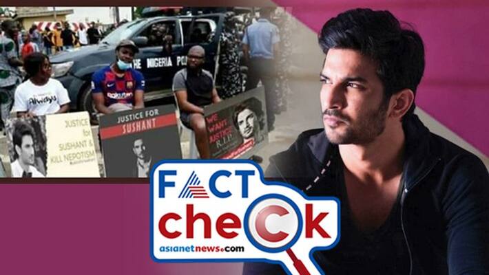 justice for Sushant Singh Rajput protest in Nigeria is fake justice for Sushant Singh Rajput protest in Nigeria is fake