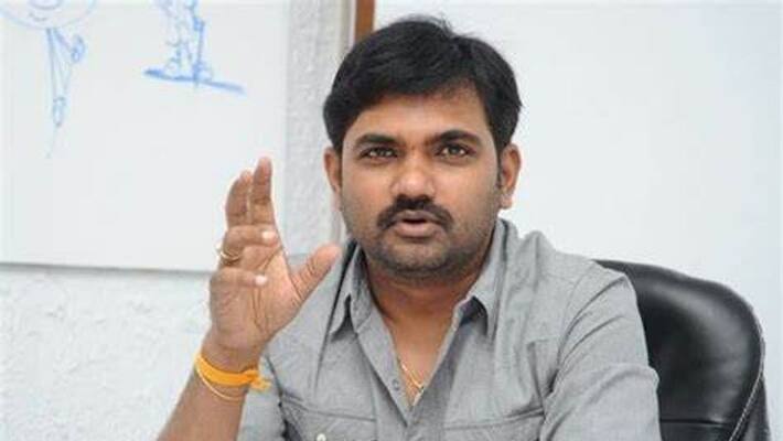 Director Maruthi name in pawan birth day celebrations of cast community Director Maruthi name in pawan birth day celebrations of cast community