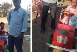 Vocal for local: Jharkhand man manufactures battery-driven car for daughter; it will leave you impressed