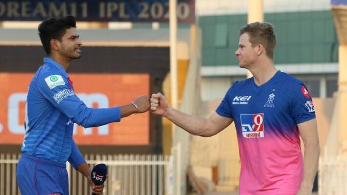 IPL 2020 Delhi Capitals won the toss and Elected to bat first against Rajasthan Royals in Dubai kvn IPL 2020 Delhi Capitals won the toss and Elected to bat first against Rajasthan Royals in Dubai kvn