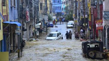 several Colonies Flooded due to Heavy rains in Hyderabad lns several Colonies Flooded due to Heavy rains in Hyderabad lns