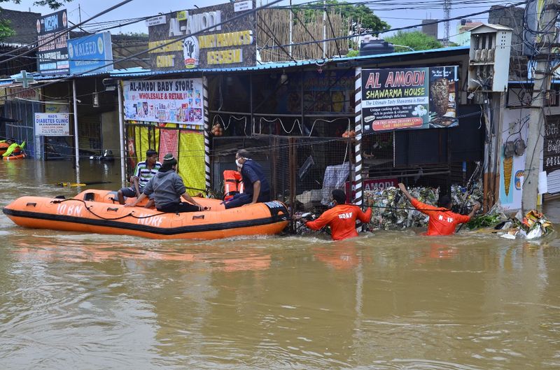 heavy rain in telangana 2020 photostory