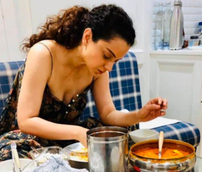 Bollywood Actress kanagan ranaut working out for weight loss after gaining 20 kg weight for Thalaivi movie dpl