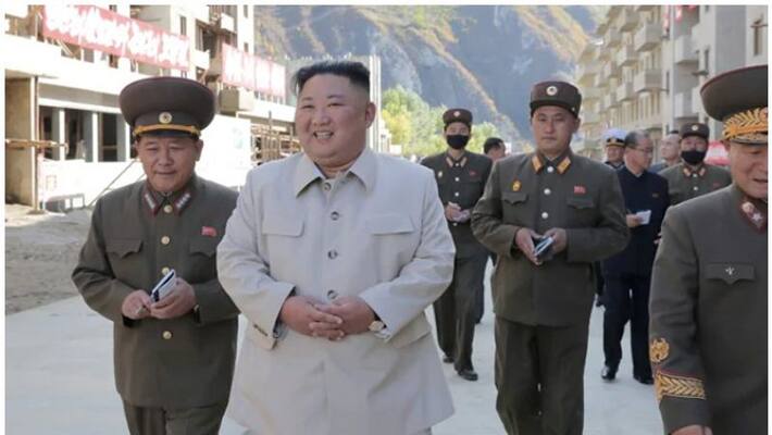 Kim Jong Un announces Mega House project for typhoon hit people of north korea Kim Jong Un announces Mega House project for typhoon hit people of north korea