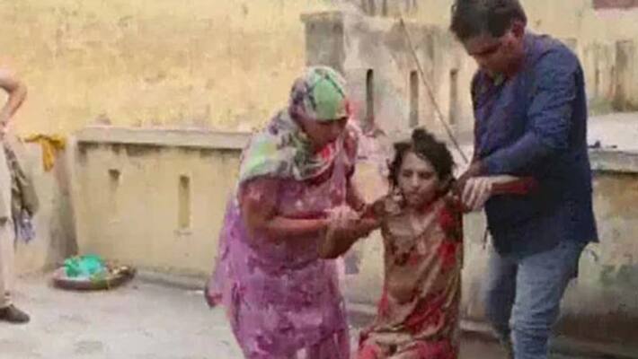 woman locked in toilet for one year by husband rescued woman locked in toilet for one year by husband rescued