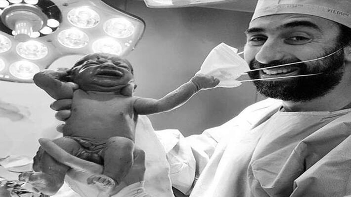 picture of baby girl removing doctor mask become symbol of hope kph picture of baby girl removing doctor mask become symbol of hope kph