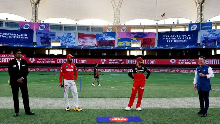 IPL 2020 Royal Challengers Bangalore opt to bat Against KXIP ckm IPL 2020 Royal Challengers Bangalore opt to bat Against KXIP ckm