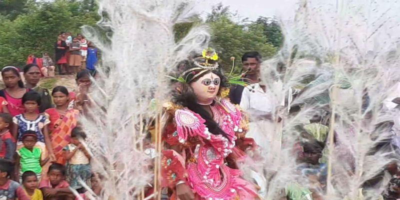 On upcoming Durga Puja Chow dance training are continue at Purulia ASB