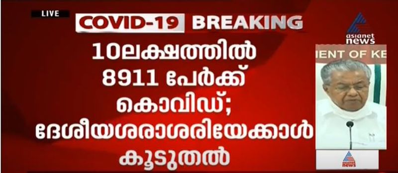 kerala cm pinarayi vijayan covid 19 press meet details 15 october