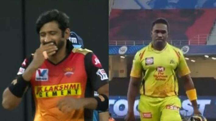 IPL 2020 Khaleel Ahmed issues clarification after being slammed for laughing at Dwayne Bravo IPL 2020 Khaleel Ahmed issues clarification after being slammed for laughing at Dwayne Bravo