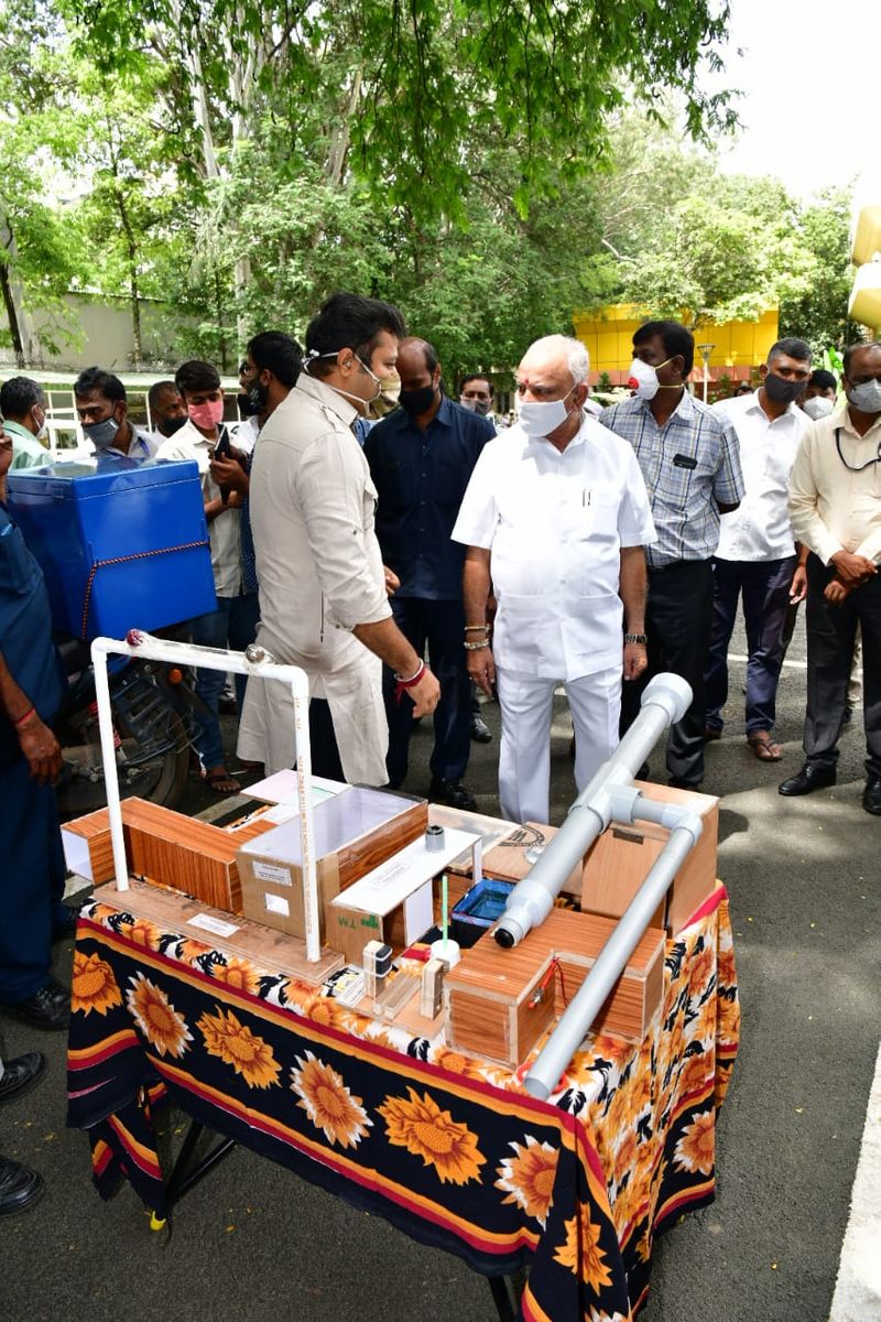 cm bs yediyurappa launches yuva brigade spark project rbj
