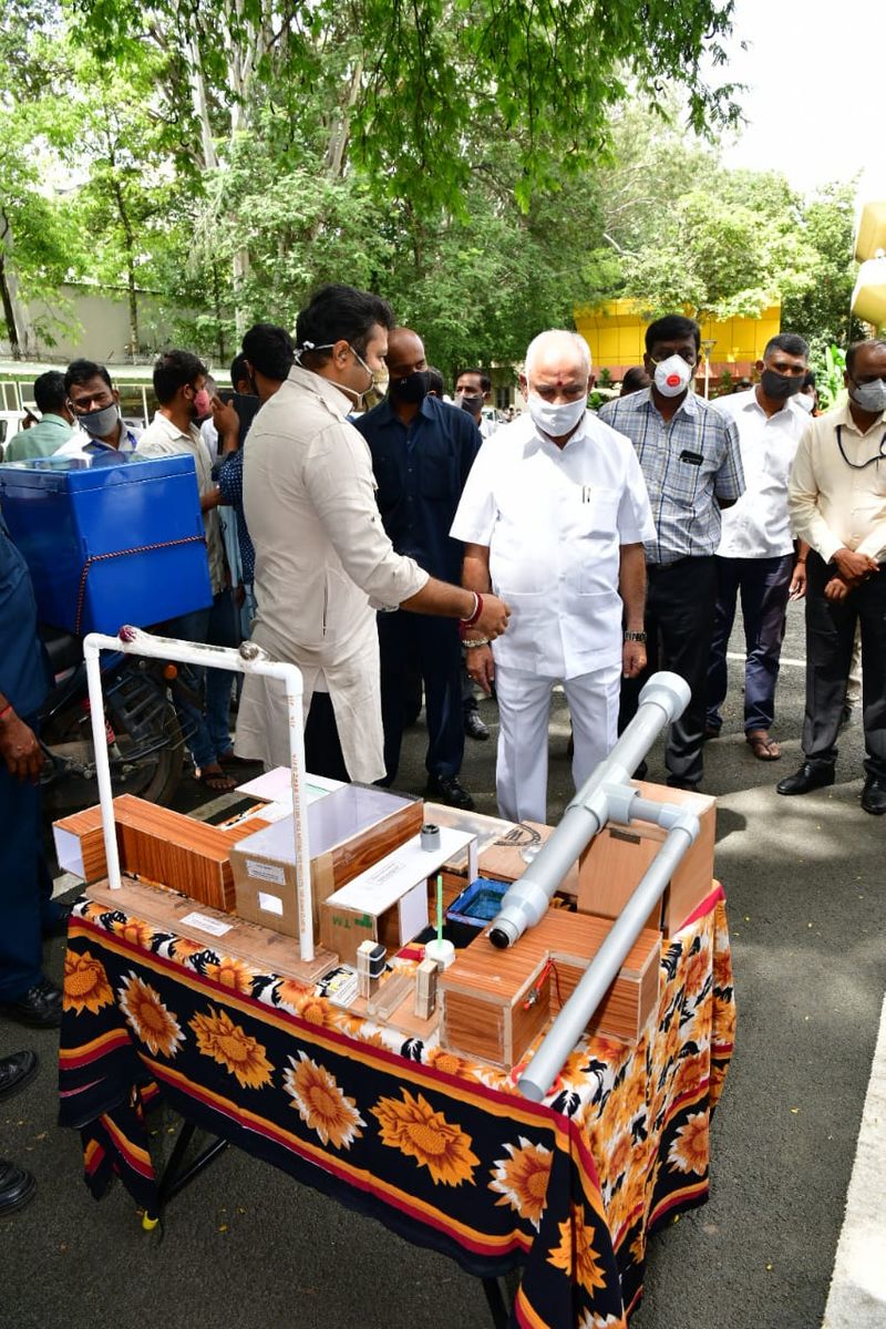 cm bs yediyurappa launches yuva brigade spark project rbj
