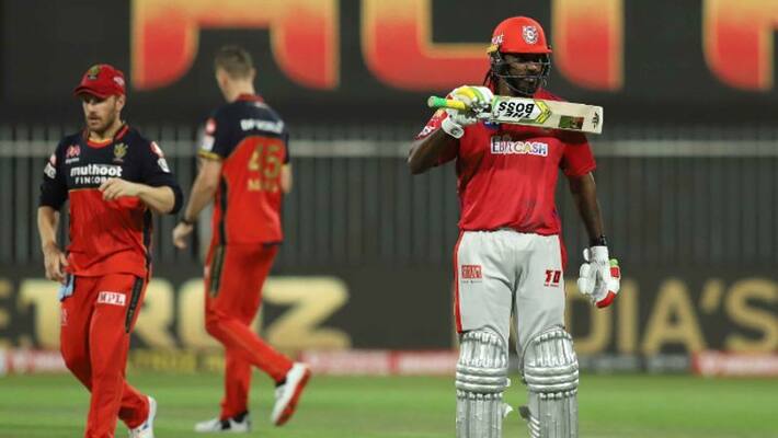 IPL 2020 RCB vs KXIP Chris Gayle completes 10000 runs coming via boundaries in t20 IPL 2020 RCB vs KXIP Chris Gayle completes 10000 runs coming via boundaries in t20