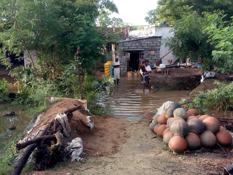 People Faces Problems in Yadgir District Due to Heavy Rain grg