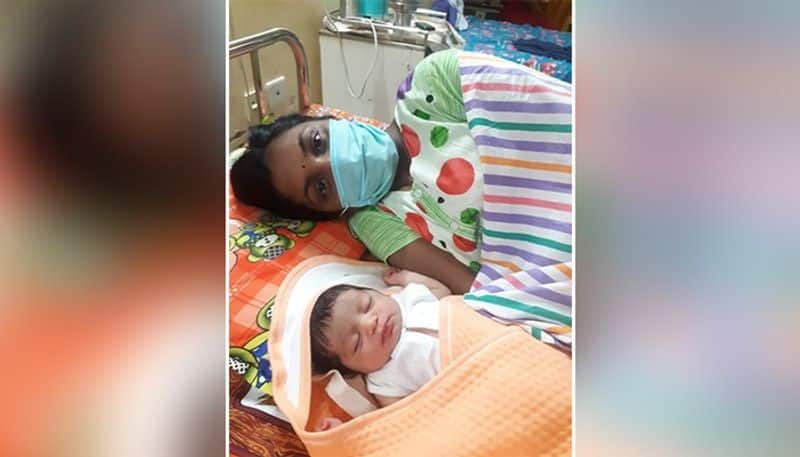 Woman named Corona who had tested positive for the virus, gives birth to a baby