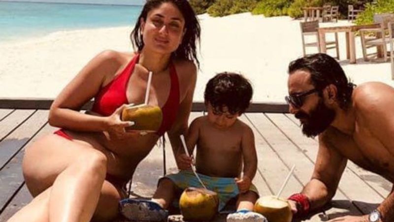 when kareena Kapoor wore bikini on beach see here is sharmila tagores relation BRD