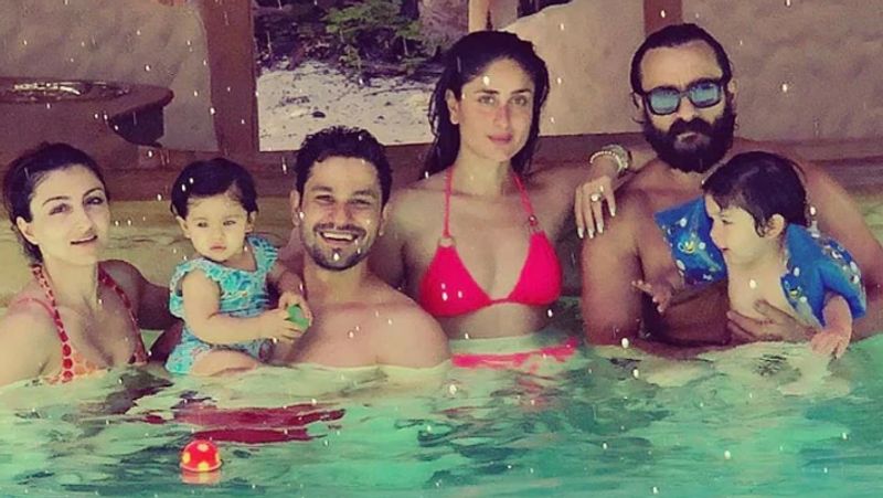 when kareena Kapoor wore bikini on beach see here is sharmila tagores relation BRD