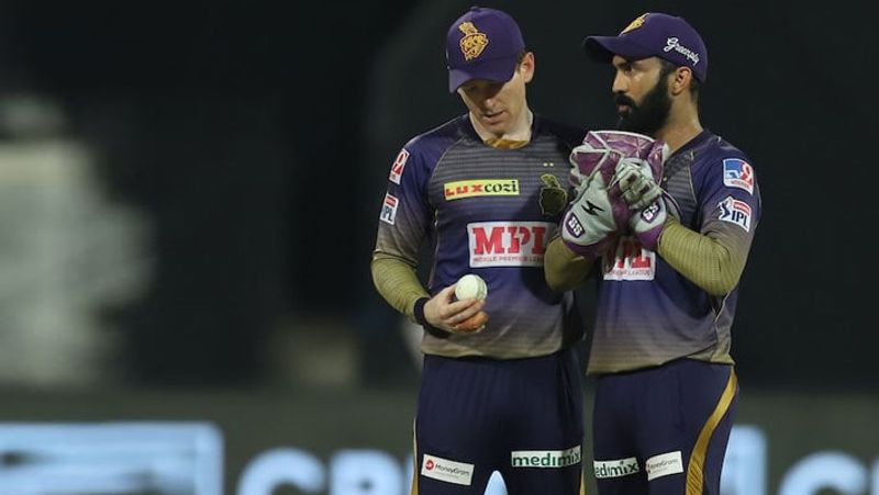 KKR Captian Eoin Morgan fined Rs 24 lakh for maintaining slow over rate against Mumbai Indians kvn