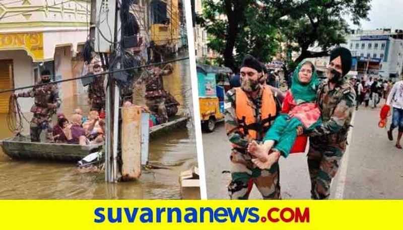 Flood Relief and rescue operations continue across Hyderabad mah