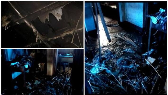 tv exploded at house in kannur tv exploded at house in kannur