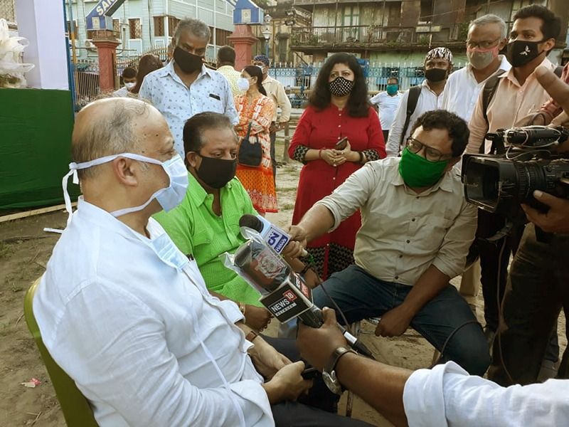 Satosh Mitra Square takes revolutionary decision to prevent coronavirus in Durga puja 2020 RTB