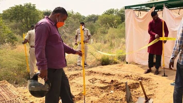 rajasthan dead body taken out from cemetery 23 days later for post mortem kpr rajasthan dead body taken out from cemetery 23 days later for post mortem kpr