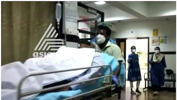 M Sivasankar admitted in ICU of Orthopedic department Thiruvananthapuram medical college M Sivasankar admitted in ICU of Orthopedic department Thiruvananthapuram medical college