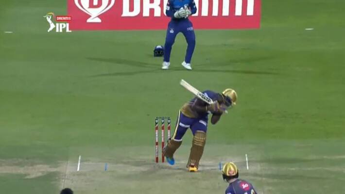 IPL 2020 No reply for Andre Russel for this Bumrah Boucner IPL 2020 No reply for Andre Russel for this Bumrah Boucner