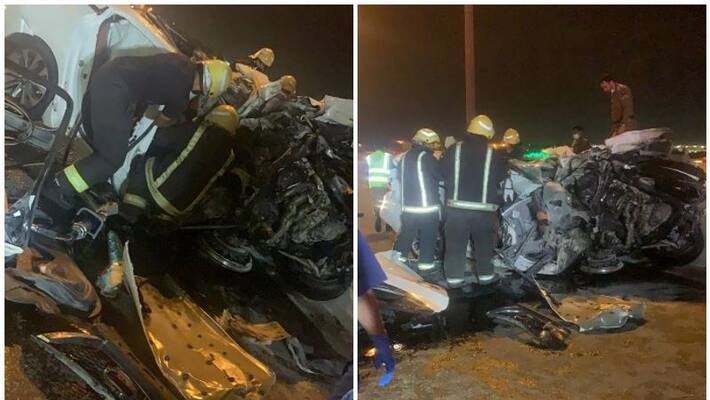 two died in road accident in saudi arabia two died in road accident in saudi arabia