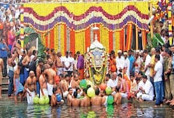 Teerthodbhava Celebrating the birth  of River Cauvery in Kodagu