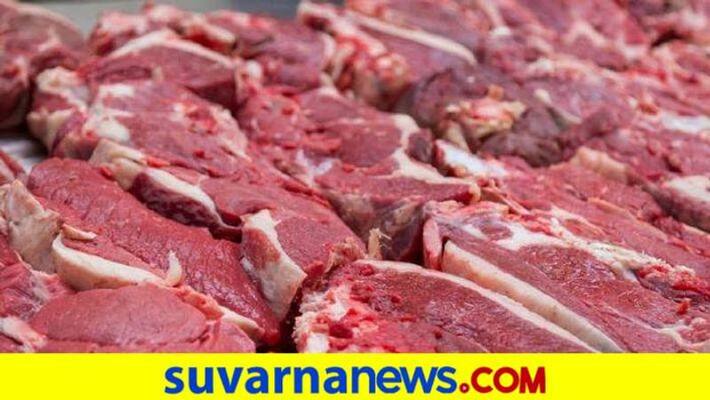 Two Persons Arrested for Illegal Cow Meat Shipping in Sirasi grg Two Persons Arrested for Illegal Cow Meat Shipping in Sirasi grg