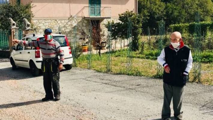 Nortosce an Italian town has only two residents but they follows covid rules Nortosce an Italian town has only two residents but they follows covid rules