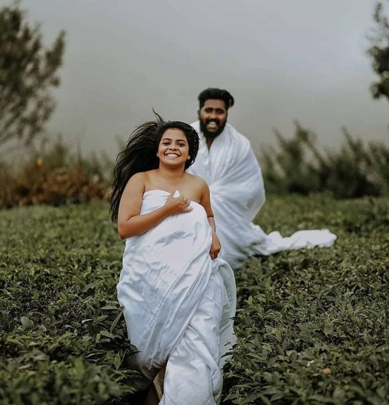 Kerala couple post wedding photo shoot goes viral attracts hatred comments on social media dpl