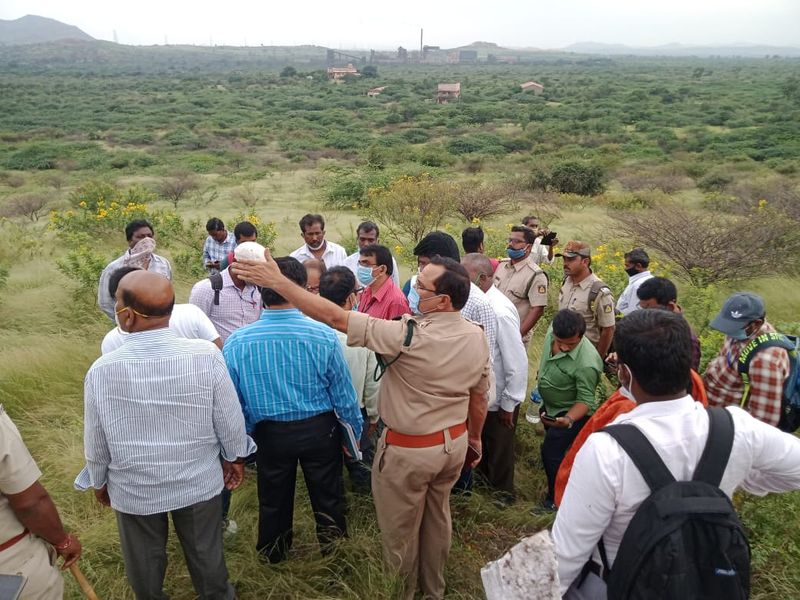 Survey Started in Karnataka Andhra Pradesh Border grg