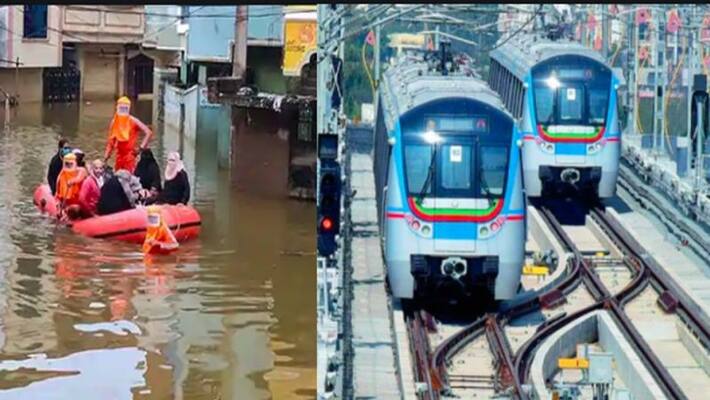 Hyderabad Floods: HMRL Runs A Special Service To Ferry A Pregnant lady Hyderabad Floods: HMRL Runs A Special Service To Ferry A Pregnant lady