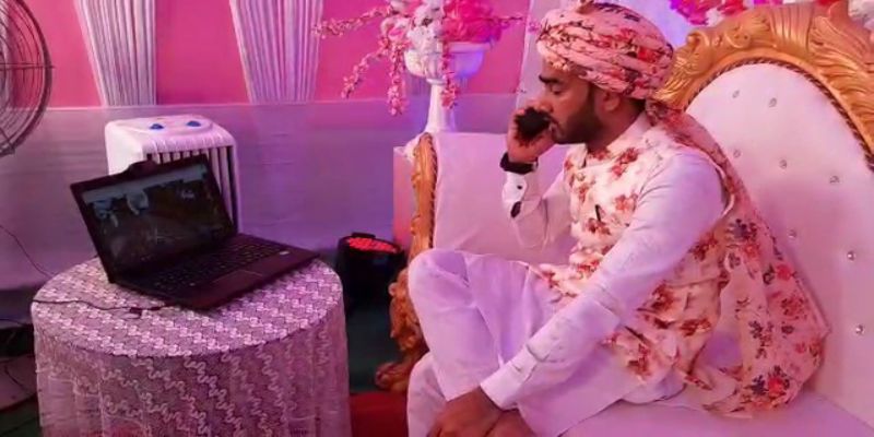 During Coronavirus Bangladesh girl virtually marriage at Burdwan ASB