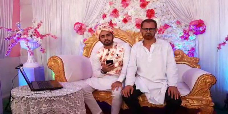 During Coronavirus Bangladesh girl virtually marriage at Burdwan ASB