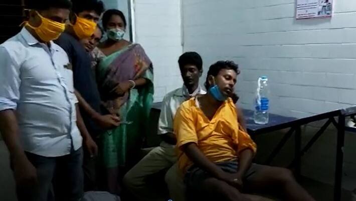 Bjp worker allegedly beaten by Tmc goons at Basanti ASB Bjp worker allegedly beaten by Tmc goons at Basanti ASB