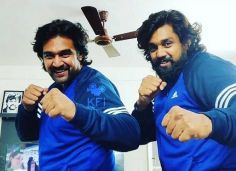 Dhruva Sarja wish Chiranjeevi Sarja