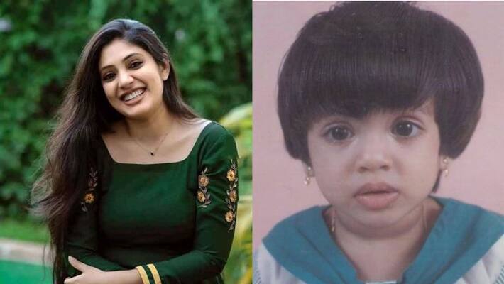 veena nandhakumar shear her childhood photo veena nandhakumar shear her childhood photo
