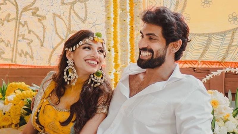 hero rana enjoying honymoon with his wife miheeka arj