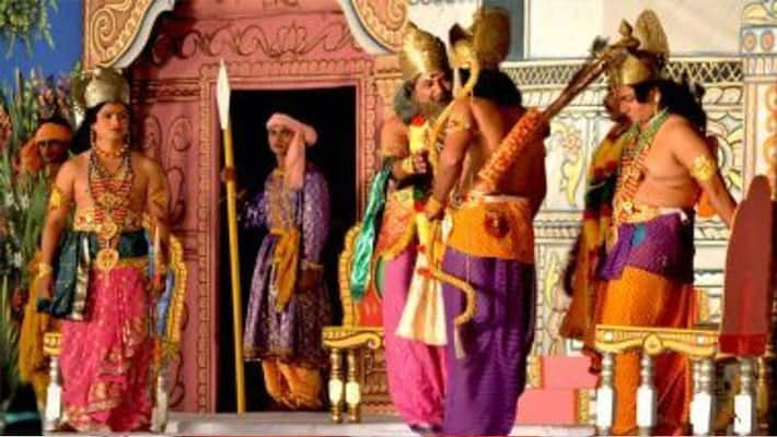 Ayodhya historical Ramleela started Sonu Danger will play the role of Ram and Ravi Kishan play Bharat role kpl Ayodhya historical Ramleela started Sonu Danger will play the role of Ram and Ravi Kishan play Bharat role kpl