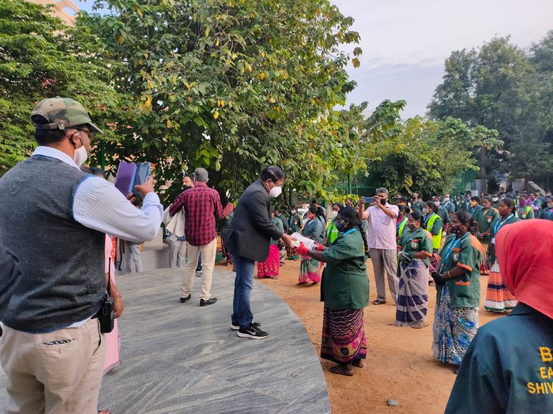 Namma Bengaluru Foundation Held Coronavirus Campaign in Bengaluru grg
