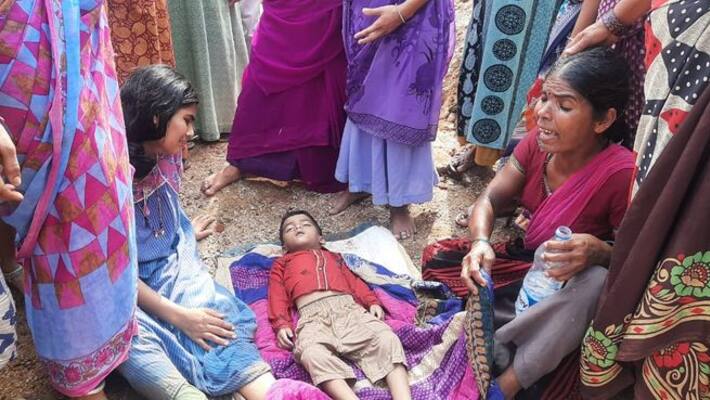 4 years old boy died fell into flood water in cellar of a apartment in hyderabad ksp 4 years old boy died fell into flood water in cellar of a apartment in hyderabad ksp