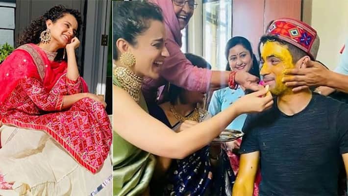 Kangana Ranaut Brother Akshat Wedding Rituals Begin with Badhai KPG Kangana Ranaut Brother Akshat Wedding Rituals Begin with Badhai KPG