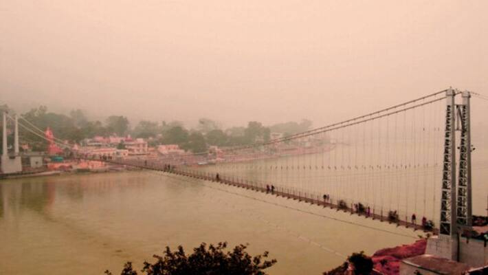 American woman arrested for shoots obscene video at Lakshman Jhula in Rishikesh American woman arrested for shoots obscene video at Lakshman Jhula in Rishikesh