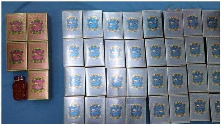 expats caught in sharjah while try to Smuggle gold hidden in perfume bottles expats caught in sharjah while try to Smuggle gold hidden in perfume bottles